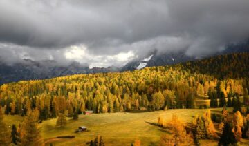 L'autunno dorato sulle Dolomiti